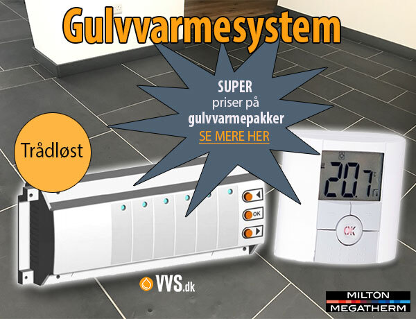 Se vores tilbud på megatherm trådløse gulvvarmesystemer