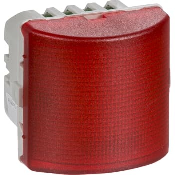 Lauritz Knudsen Fuga indsats led lp. rød 12v