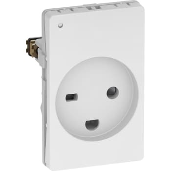 Lauritz Knudsen Fuga Stikkontakt Hospital M/j Med Led 1 5m Hvid