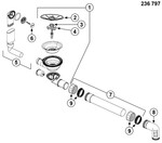 BLANCO Afløb InFino FARON 1x3,5'' UXI