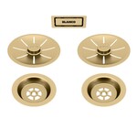 BLANCO Afløb InFino satin gold 2x3,5'' UXI