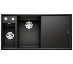 Blanco axia iii 6s sort venstre pd mxi køkkenvask