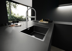 Blanco culina-s ii mini sensor pvd steel armatur