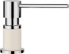 BLANCO LATO sæbedispenser Soft-White/krom