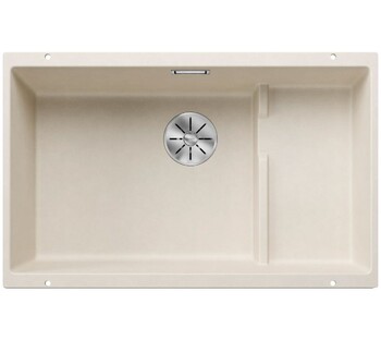 Blanco subline 700-u lev. soft-white uxi køkkenvask 73x46 cm