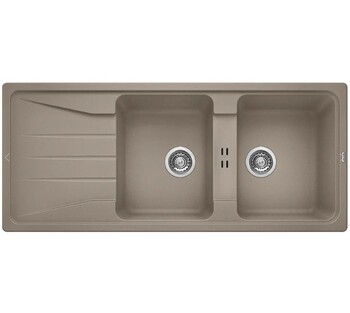 Blanco sona 8s trøffel ux køkkenvask 116x50 cm