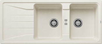 Blanco sona 8s soft-white ux køkkenvask 116x50 cm