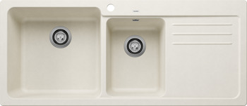 Blanco naya 8s soft-white venstre ux køkkenvask 116x50 cm