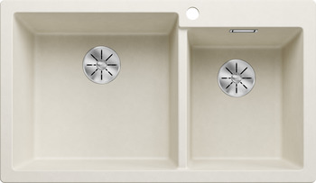 Blanco pleon 9 soft-white venstre uxi køkkenvask 86x50 cm