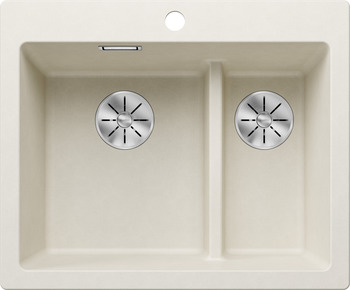 Blanco pleon 6 split soft-white uxi køkkenvask 61.5x51 cm