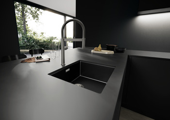 Blanco culina-s ii mini satin dark steel armatur