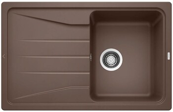 Blanco sona 45s kaffe ux køkkenvask 78x50 cm