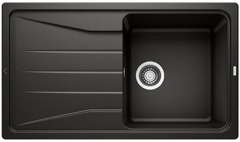 Blanco sona 5s pd sort ux køkkenvask 86x50 cm