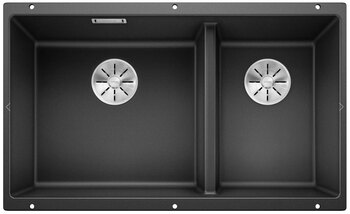 Blanco subline 430/270-u pd antracit uxi køkkenvask 75,5x46 cm