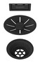 BLANCO Afløbssæt InFino sort mat 1x3,5''UXI