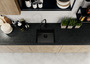 BLANCO Afløbssæt InFino sort mat 1x3,5''UXI