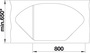 Køkkenvask BLANCO DELTA II-F soft-white MXI Planlimning 56x104.2 cm