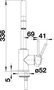 BLANCO MIDA-S(udtræksslange) køkkenarmatur sort