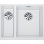 Køkkenvask BLANCO SUBLINE 340/160-U hvid højre UXI 55.5x46 cm