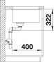 Køkkenvask BLANCO SUBLINE 700-U Level Hvid