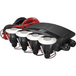 SG Armaturen Spot Luna LED 4x1W 3000K, Ra>90 alu, inklusiv driver