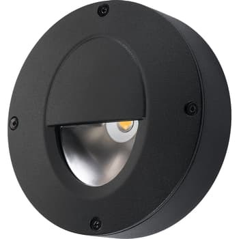 SG Armaturen Callisto væg led 4w/830 sort