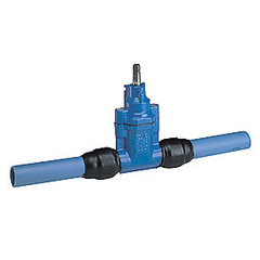 AVK International AVK 63 mm stikledningventil, duktiljern, med PE-ben, PN16