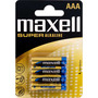 Maxell alkaline AAA/LR03 Premium batteri, 4 stk.