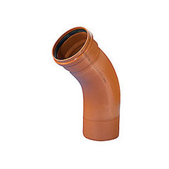 Nordisk Wavin (VA) Pvc-bøjning 45° 250mm