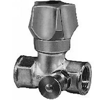 Frese 3/4" stopvent.m/aftap rå