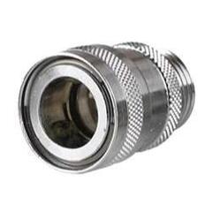 Nito 5353NA3 lynkobling med stopventil, nippel messing, forkromet