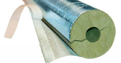 Rockwool 22x20mm rockw. aluskål m/tape