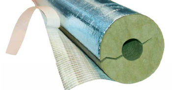 Rockwool 42x20mm rockw. aluskål m/tape