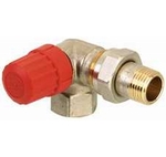 Danfoss RA-N Radiatorventil RA 2000 3/8' ventilhus m/integreret forindstilling, sideløb venstre. 2 strengs