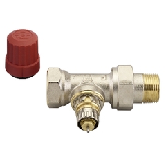 Danfoss RA-N Radiatorventil RA 2000 3/4' ventilhus m/integreret forindstilling, ligeløbende. 2 strengs