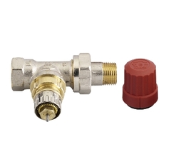 Danfoss RA-N Radiatorventil RA 2000 3/8' ventilhus m/integreret forindstilling, ligeløbende. 2 strengs