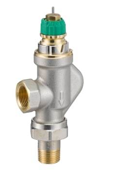 Danfoss RA-DV 10 UK Dynamisk radiatorventil 3/8 omv.vinkelløb