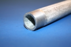 1/2 x 1500 mm Galvaniseret nippelrør