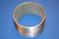 Nippelrør     Galvaniseret  1/8  Sammenskåret .