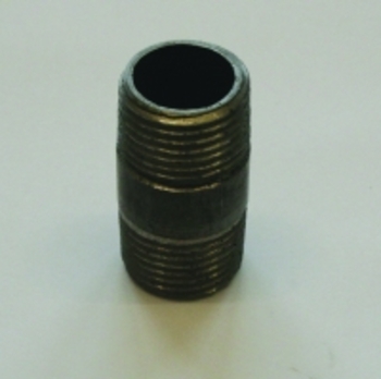 Nippelrør     Sort 1   - 40mm