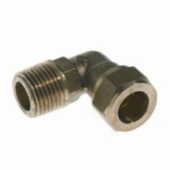 Kompression Vinkel 1/2 - 15 MM Med nippel  kompr. fittings forcr.