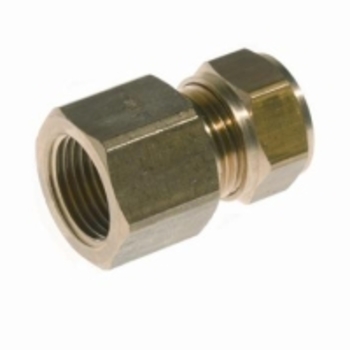 Overgang 1   - 22 MM Med muffe Kompressions Fittings