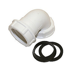 11/4-32 mm pp aflbsvinkel i hvid