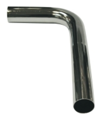 Afløbsrør 32x220x740mm krom vinkelløbende