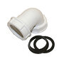 11/4-32 mm pp afløbsvinkel i hvid
