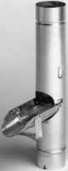 VMZINC regnvandsudkaster uden si, ZINC NATUR - 76 mm