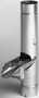 VMZINC regnvandsudkaster uden si, ZINC NATUR - 76 mm