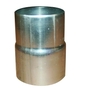 VMZINC overgangsmuffe til svejst rør, ZINC NATUR - 76 mm