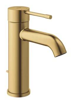 Grohe Essence S håndvaskarmatur, børstet messing