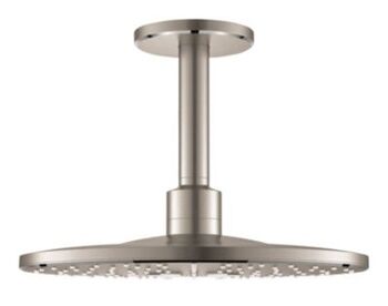GROHE Rainshower Smartactive hovedbruser ø310mm med loftholder. Supersteel